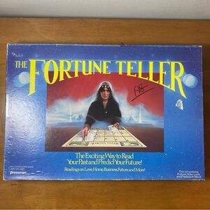 VINTAGE Fortune Teller Board Game Collectable 1989 Pressman COMPLETE